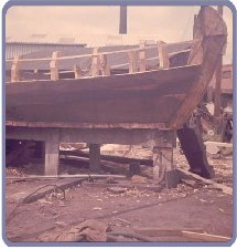 Stem post of the Lady