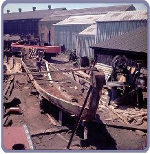 Yard: Lady Hatherton: 1st Steel Allen under construction