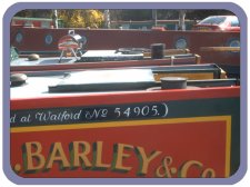 Rear hatches, Steel (front) & wooden(back)