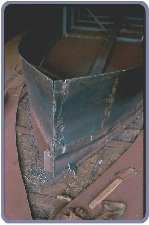 Stern fillet:and base plate