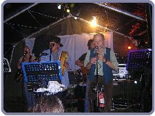 The Goats, making a great sound dodging the drips