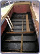 Lower load area blacked ready for re launch after assessment inspection