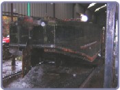 Stern has twin keels either side of Outboard section