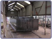 New stern with bumpers: Blacked and ready to go