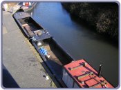 Moored on the Tatbank: Shows new load space