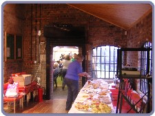 Buffet as well as barbecue