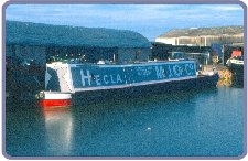 Hecla's very different sign writing